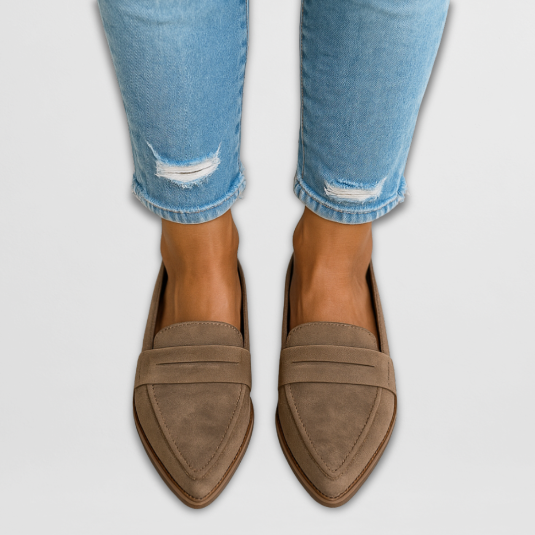 Nadia - Loafers in Suede
