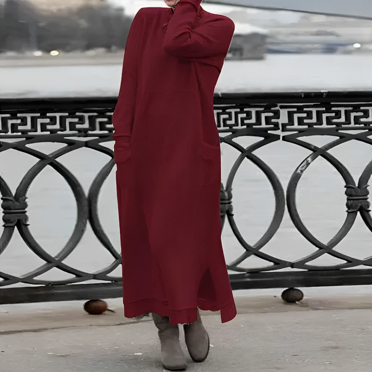 Greta™ | Comfortable Knitted Winter Dress