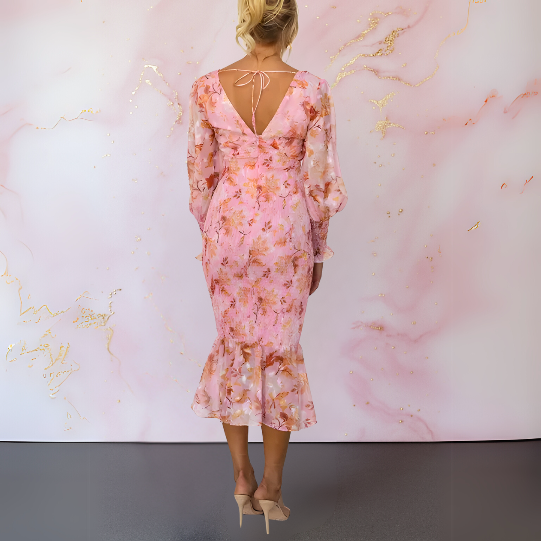 Blush & Bay™ | Elegant Floral Dress
