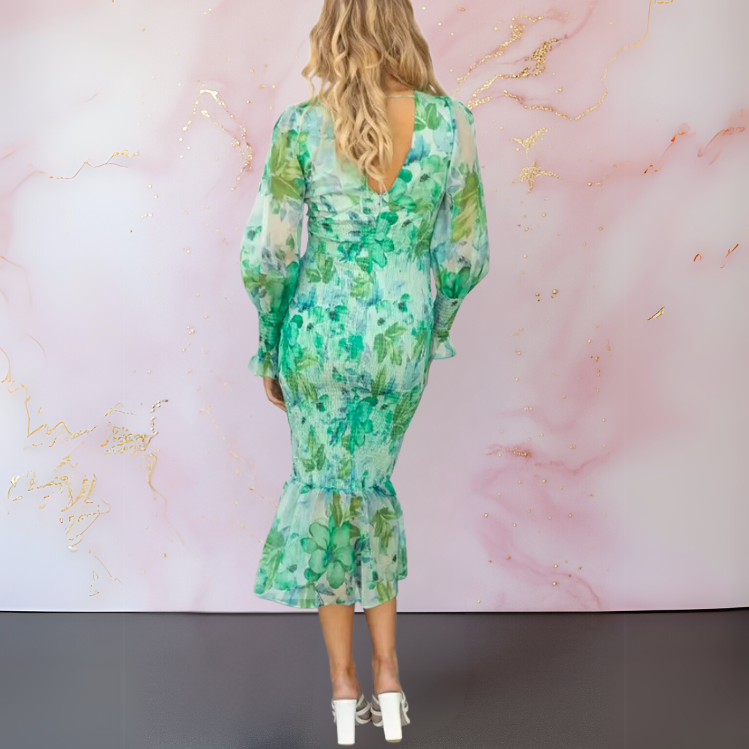 Blush & Bay™ | Elegant Floral Dress