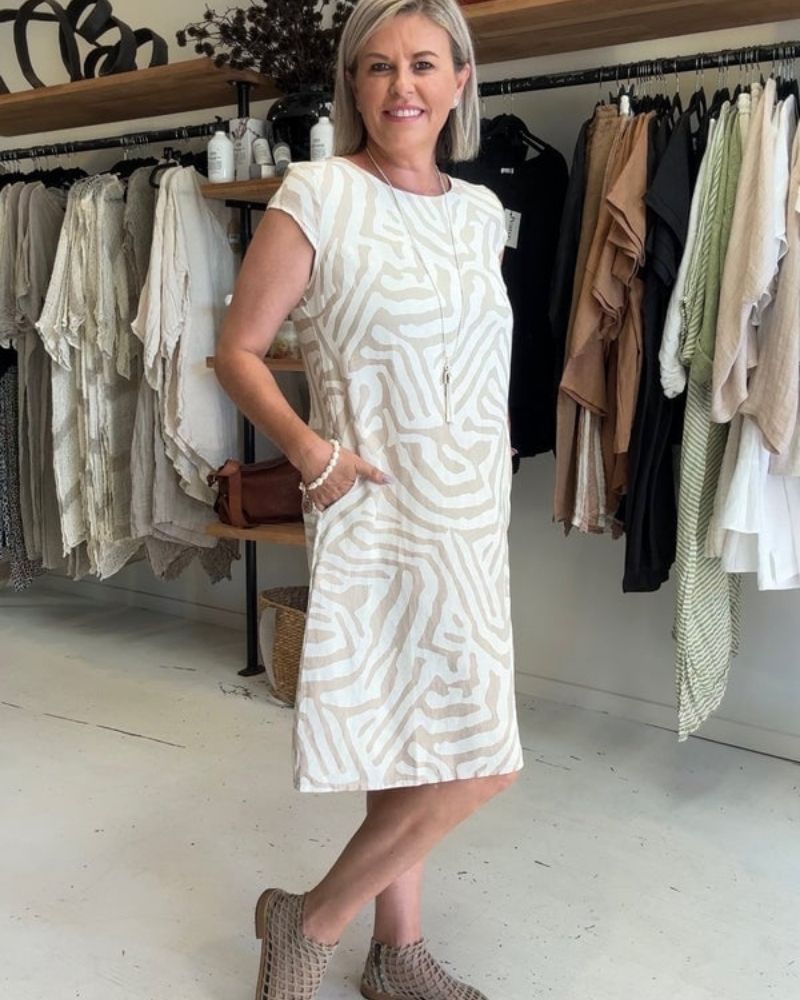 Nelia™ | Round Neck Dress