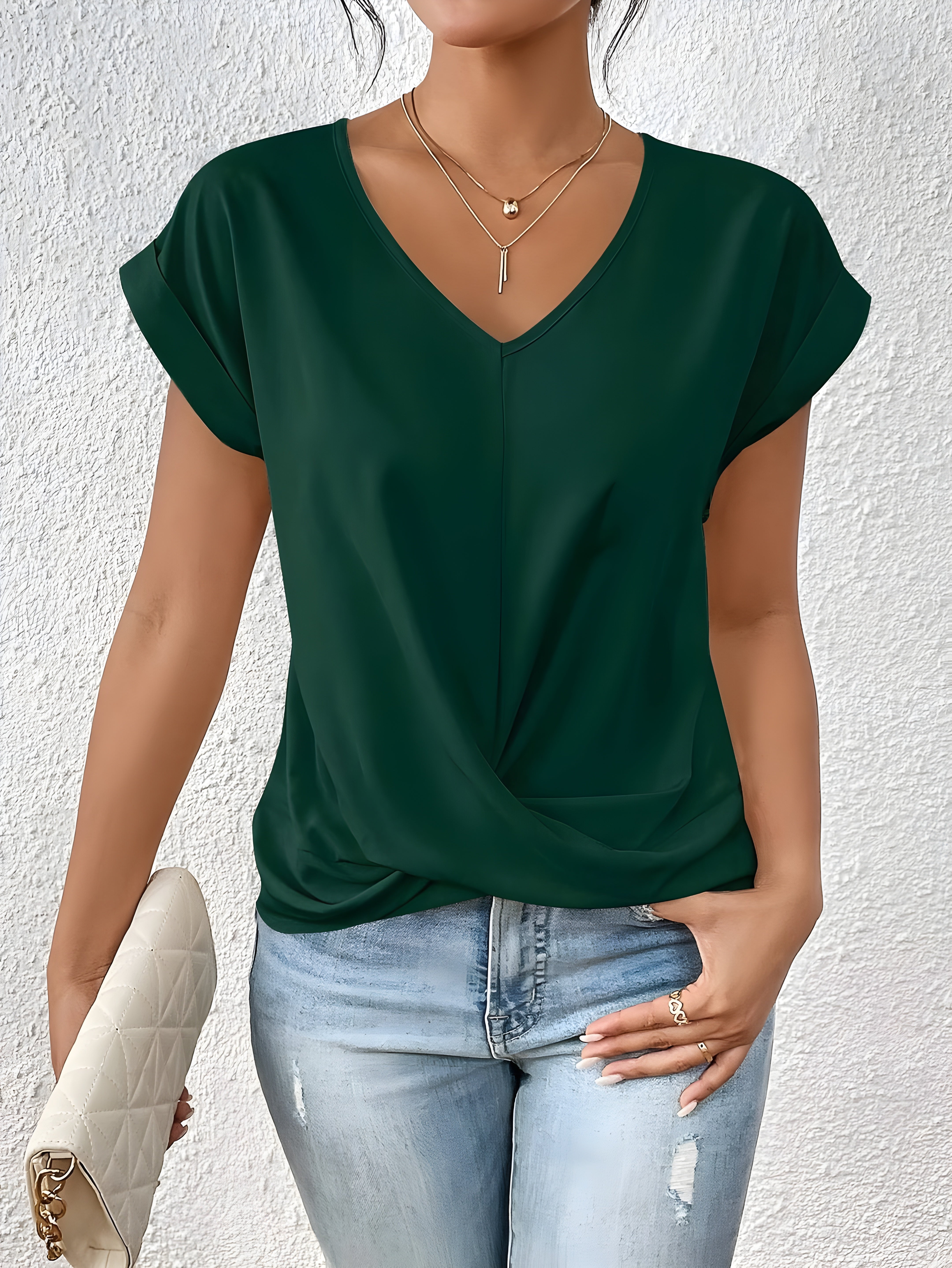 Blush & Bay™ | Relaxed Front Twist Top