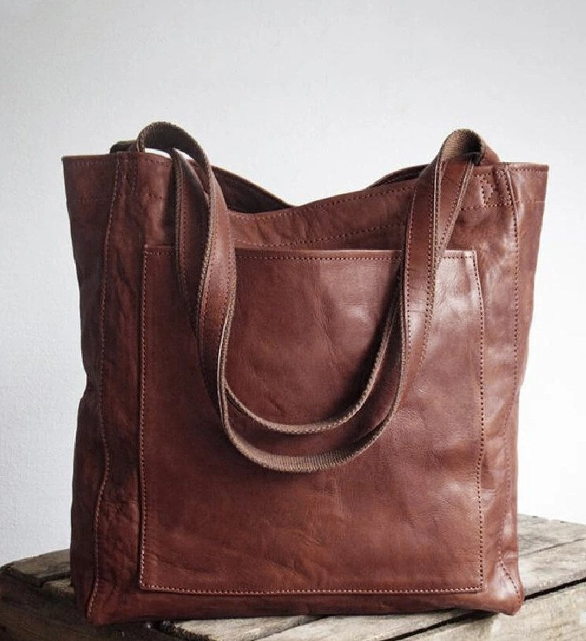Elysia - Timeless Leather Carryall