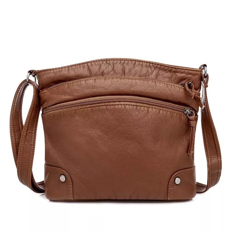 Freya - Genuine Leather Crossbody Bag