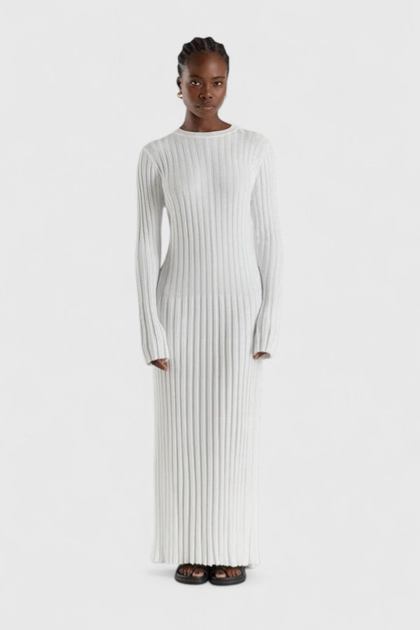 Blush & Bay™ | Crew Neck Knit Dress