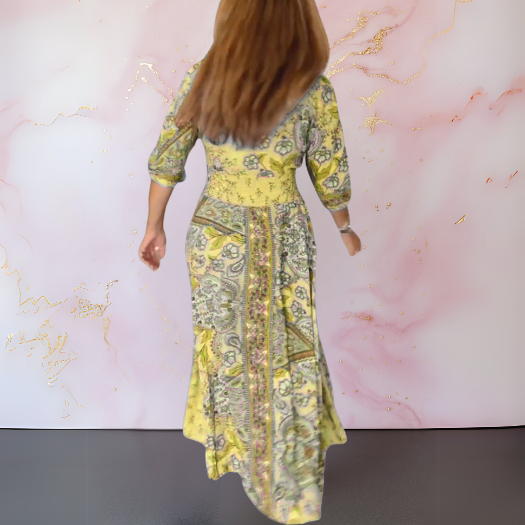 Rita™ | Elegant V-Neck Summer Dress