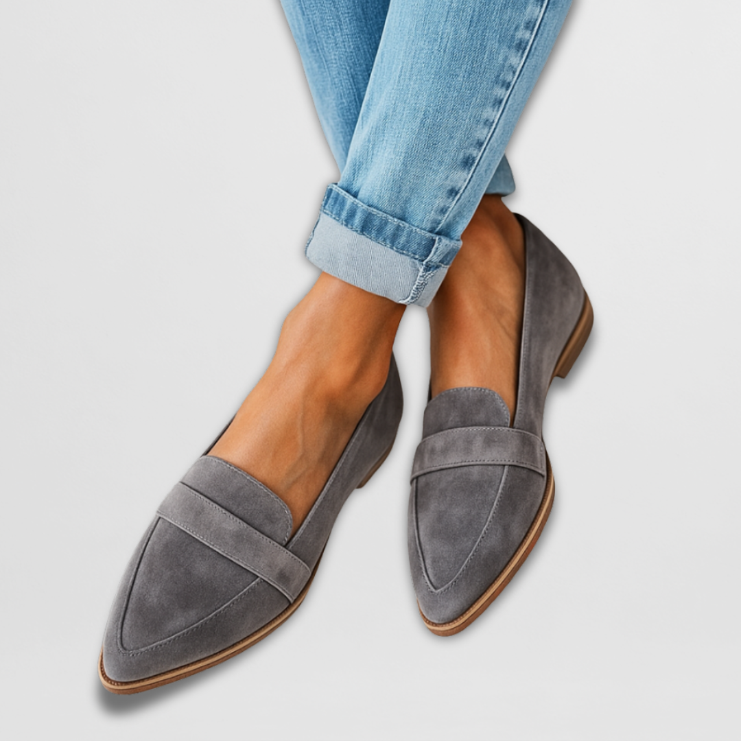 Nadia - Loafers in Suede