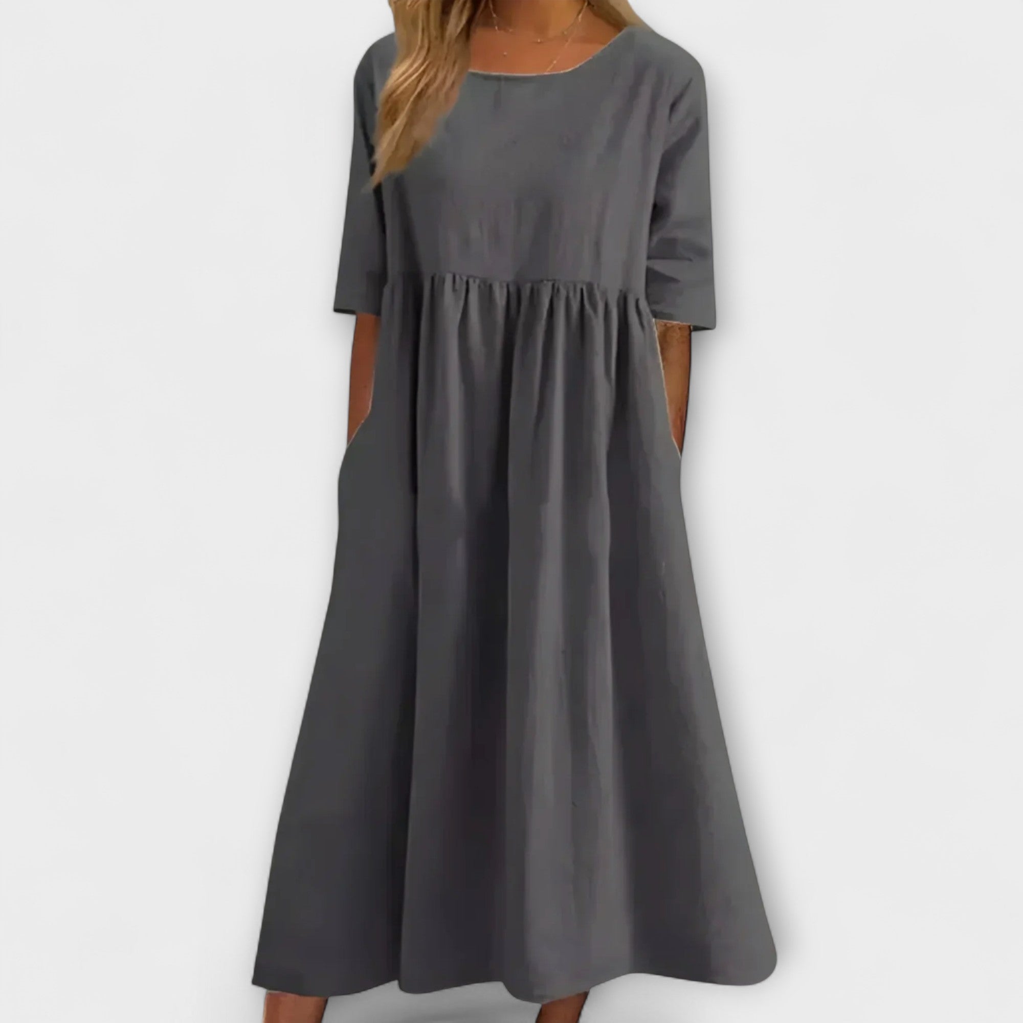 Blush & Bay | Cotton Midi Dress