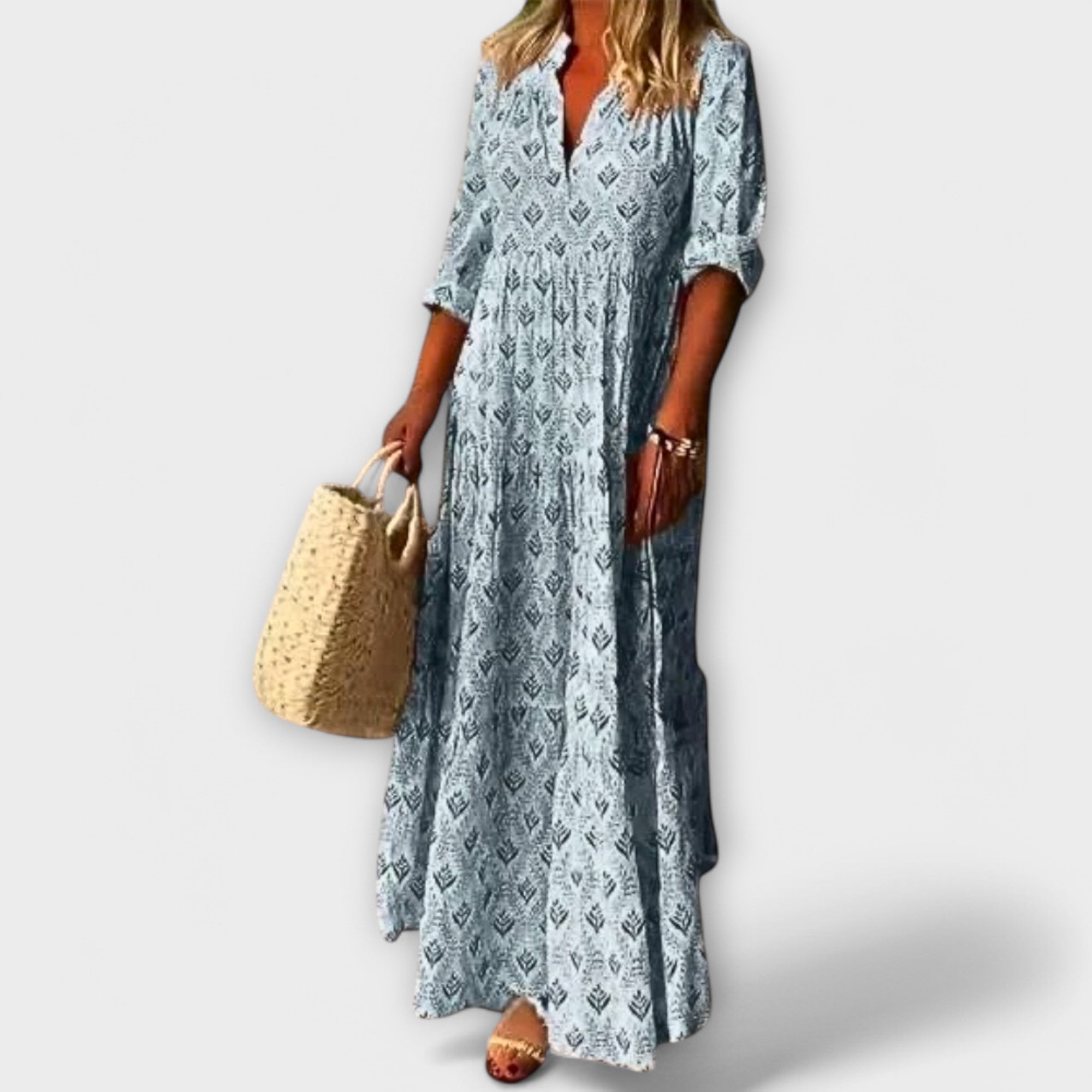 Blush & Bay™ | Stylish and Comfortable Spring Maxi Dress