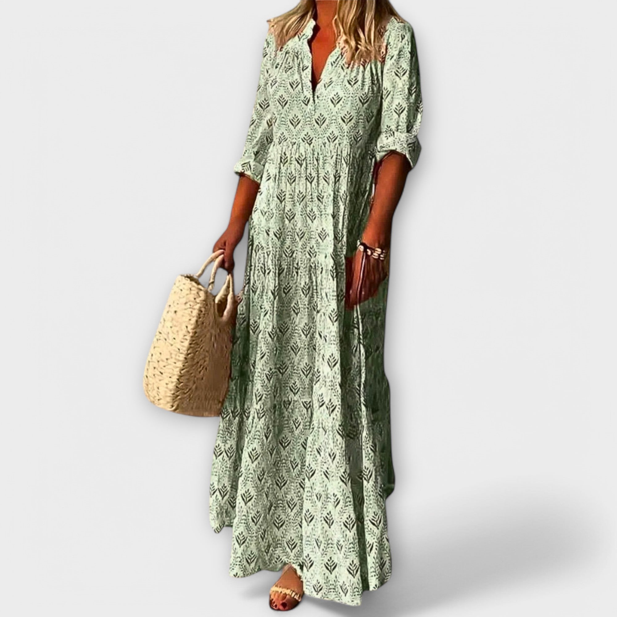 Blush & Bay™ | Stylish and Comfortable Spring Maxi Dress