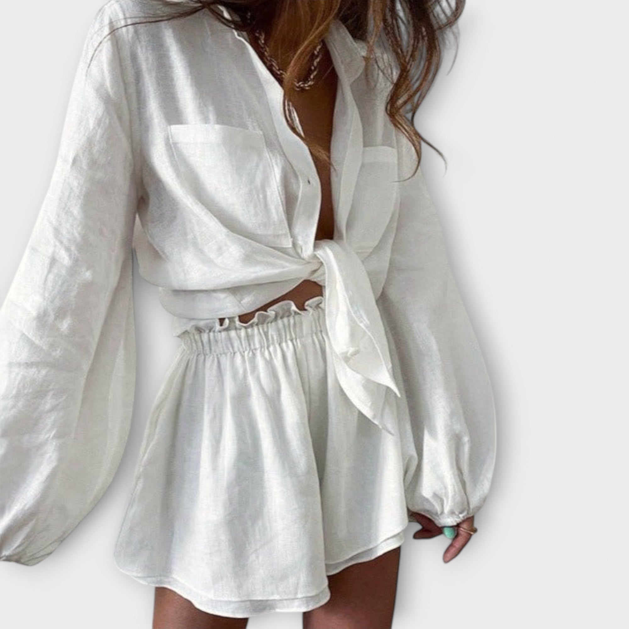 Blush & Bay™ | Blush Linen Set