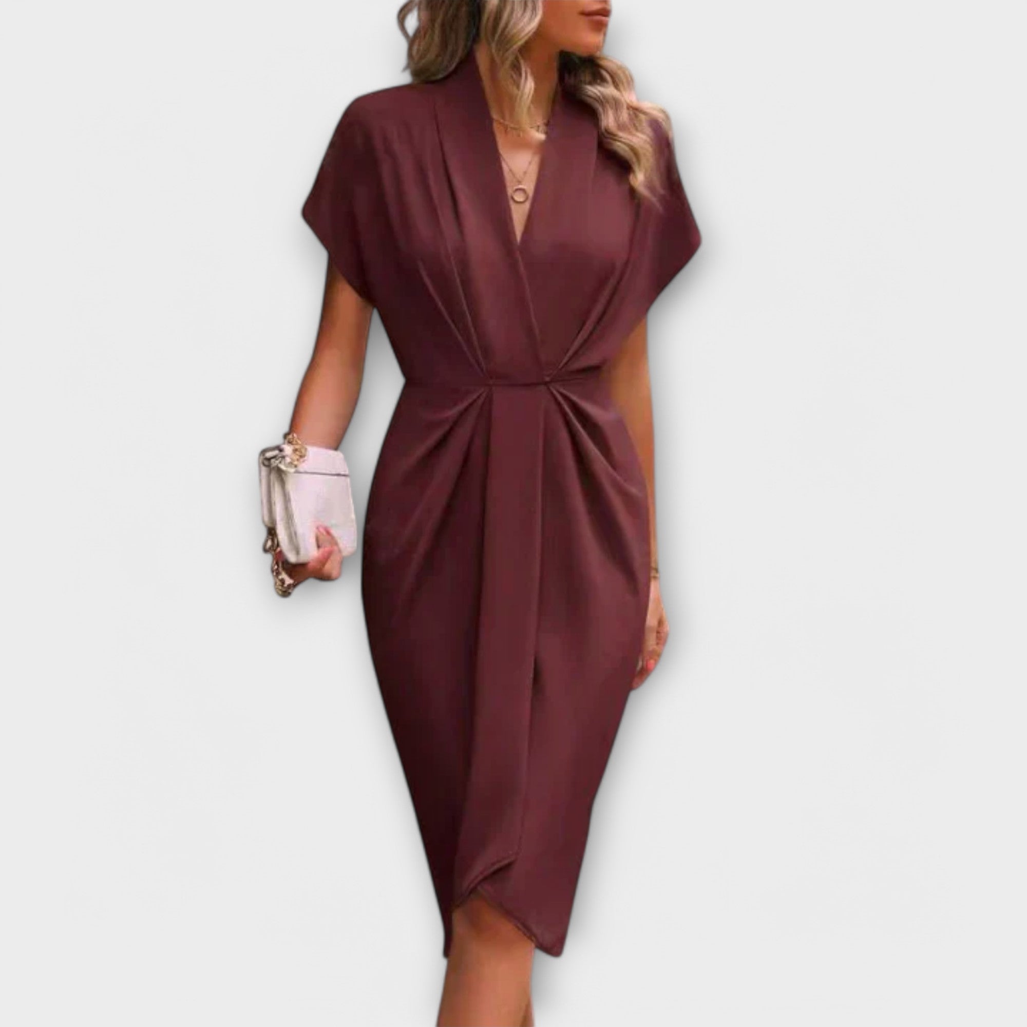 Blush & Bay™ | Midi Wrap Dress