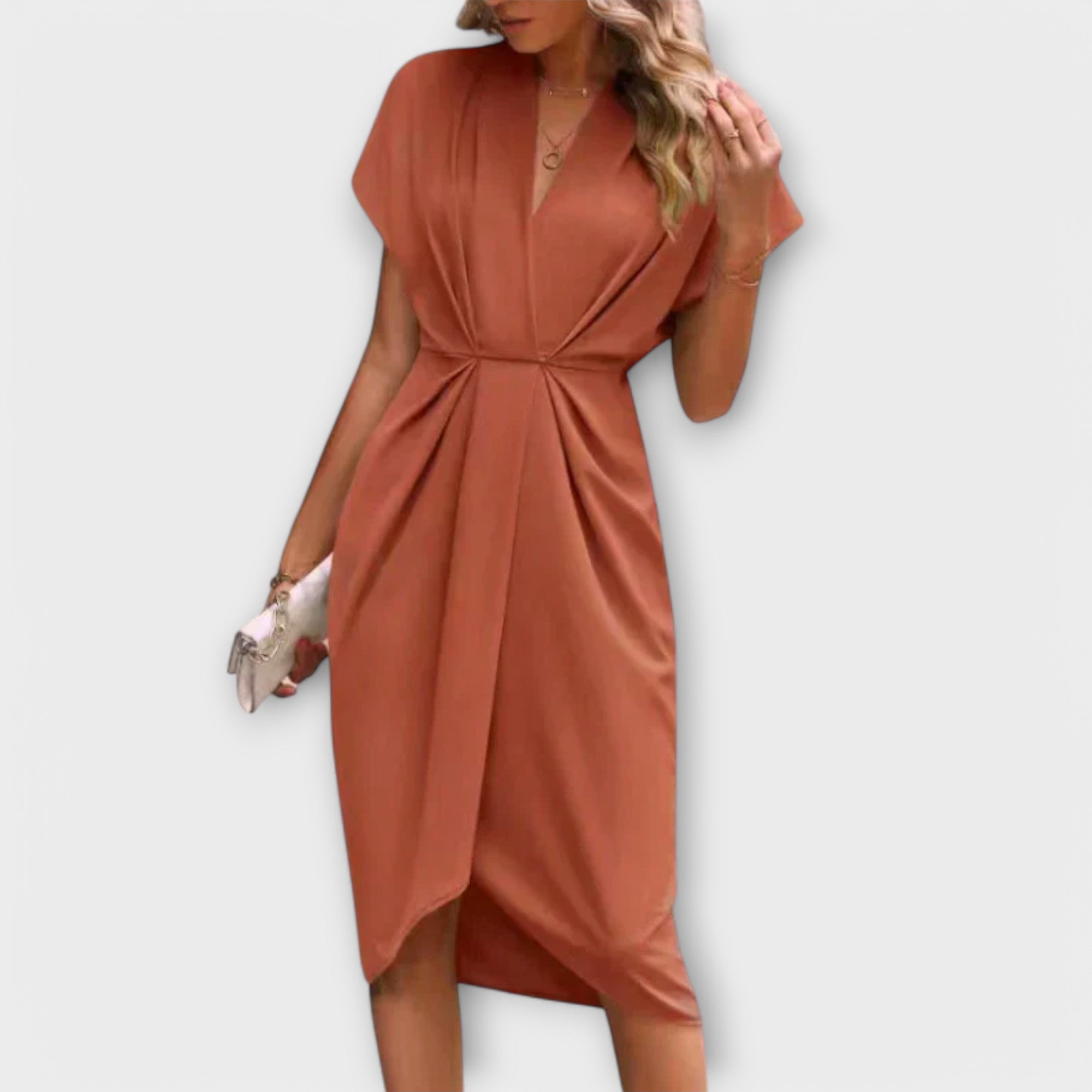 Blush & Bay™ | Midi Wrap Dress