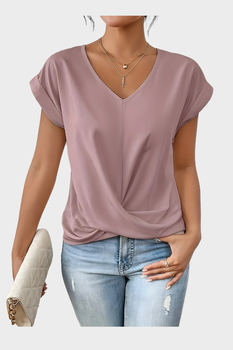Blush & Bay™ | Relaxed Front Twist Top