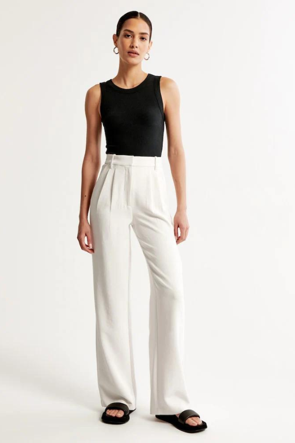 Blush & Bay™ | Wide Leg Tailored Pants