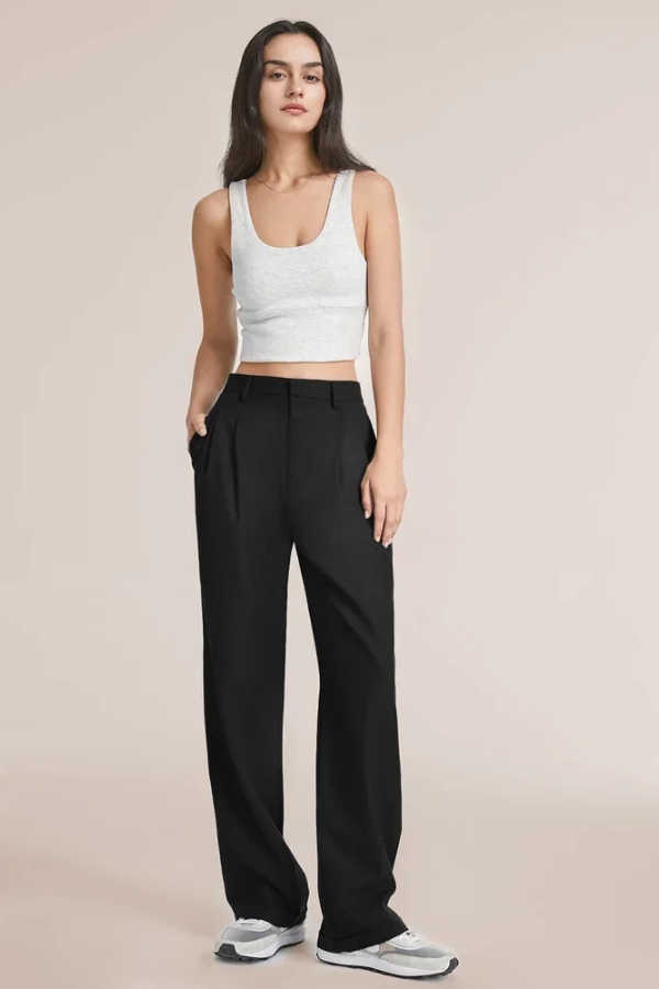 Blush & Bay™ | Wide Leg Tailored Pants