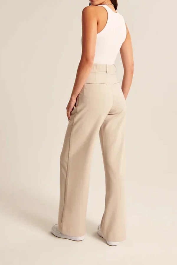Blush & Bay™ | Wide Leg Tailored Pants
