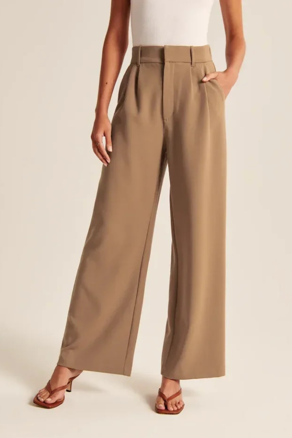 Blush & Bay™ | Wide Leg Tailored Pants