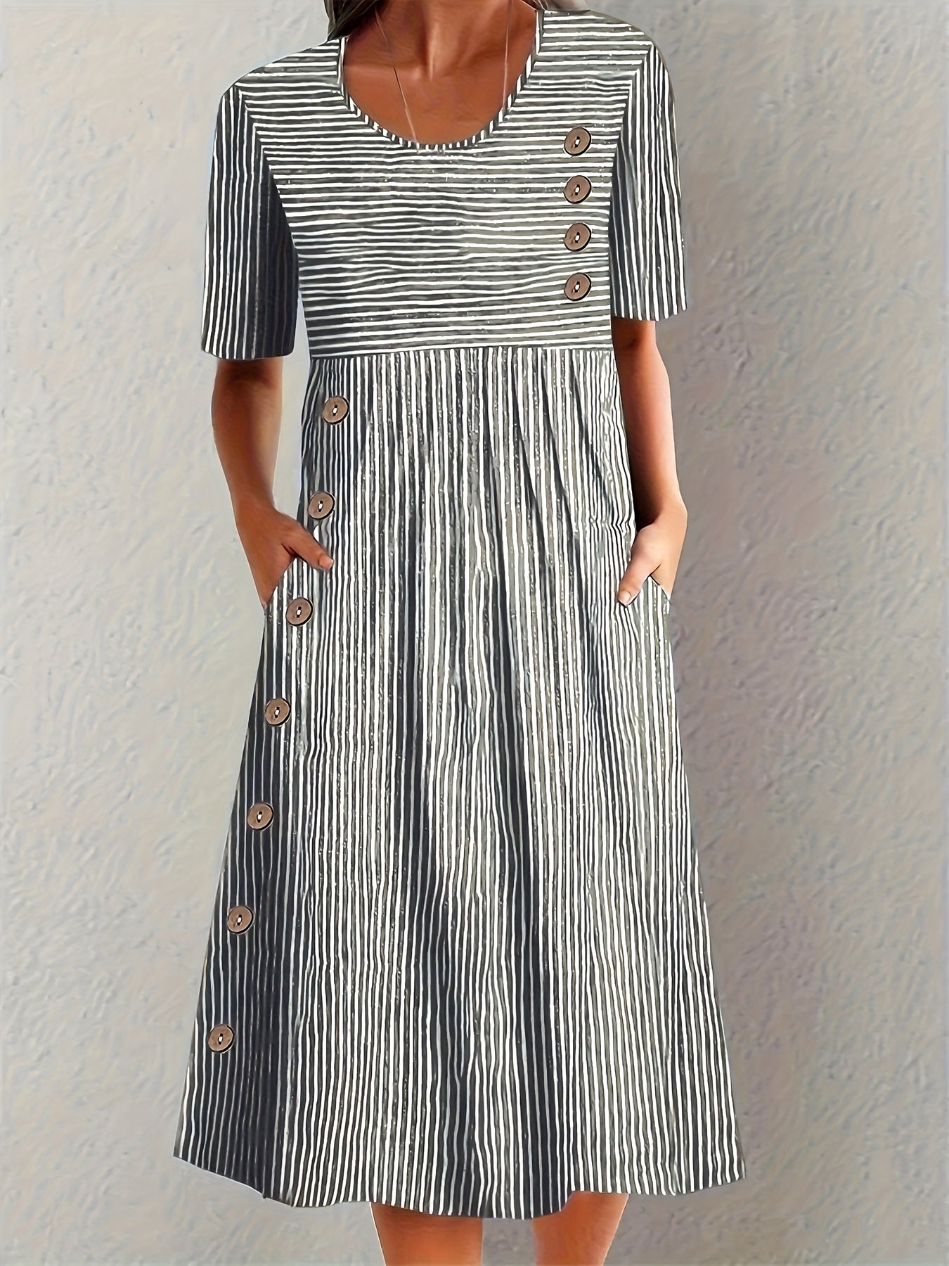 Sophia™ | Striped Summer Dress