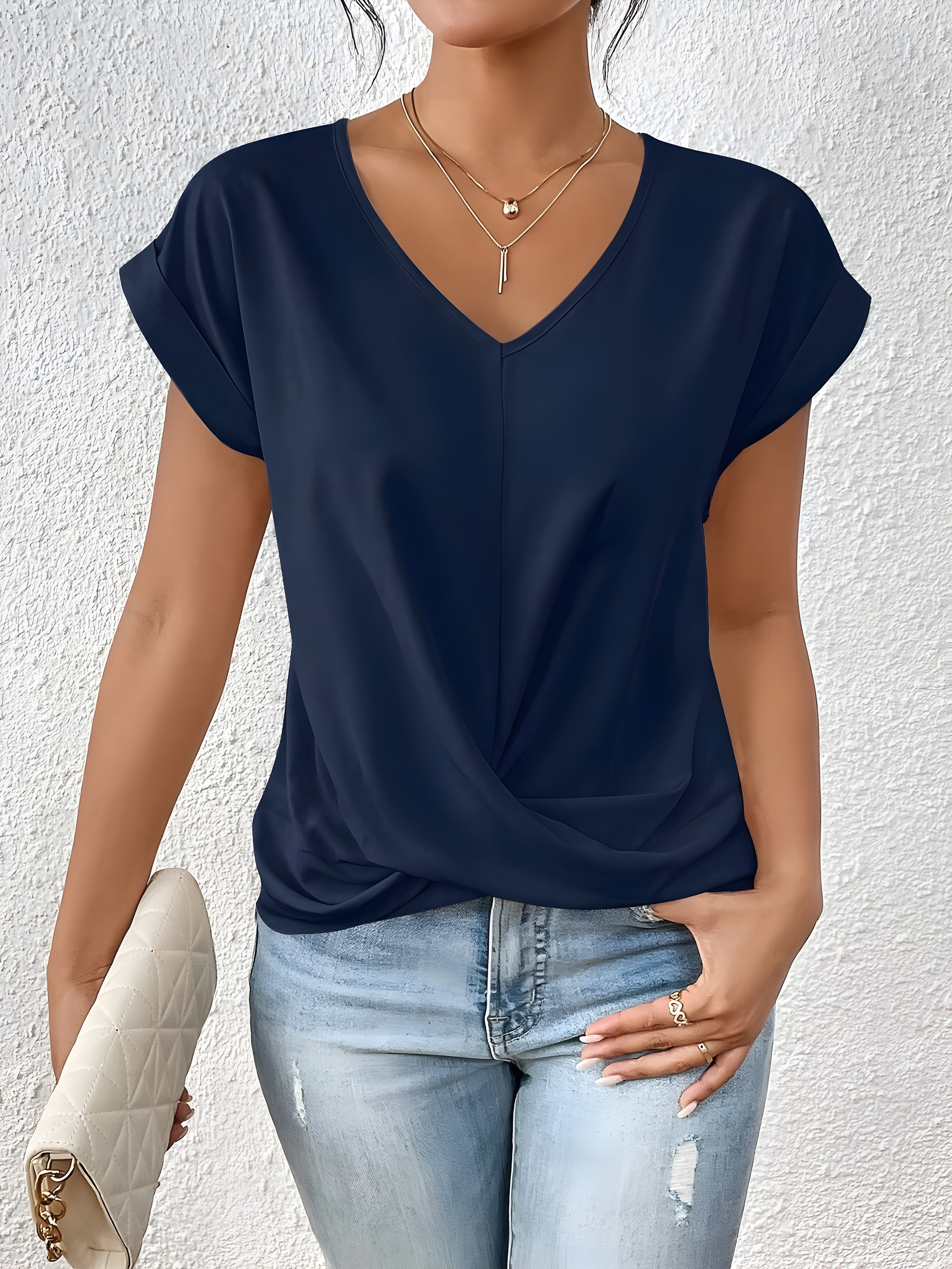 Blush & Bay™ | Relaxed Front Twist Top