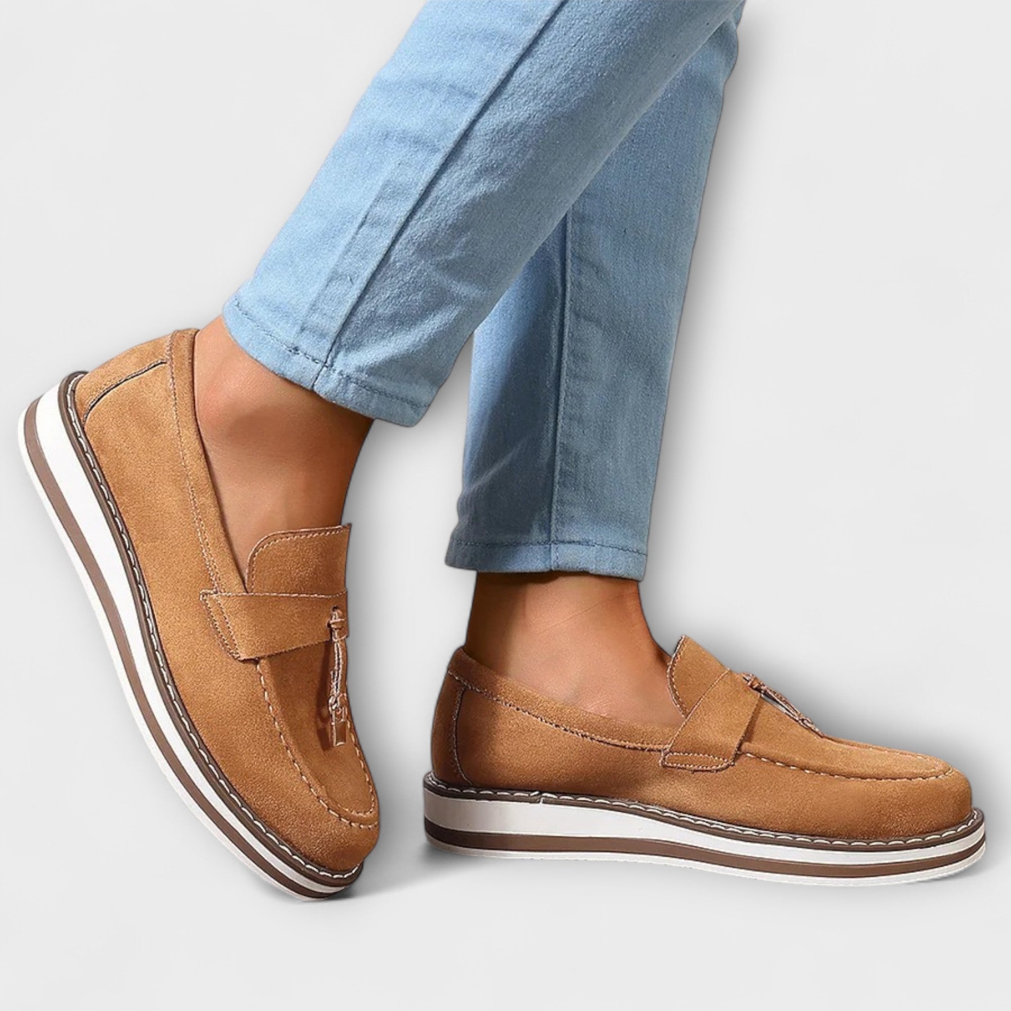 Halo – Round Toe Casual Loafers