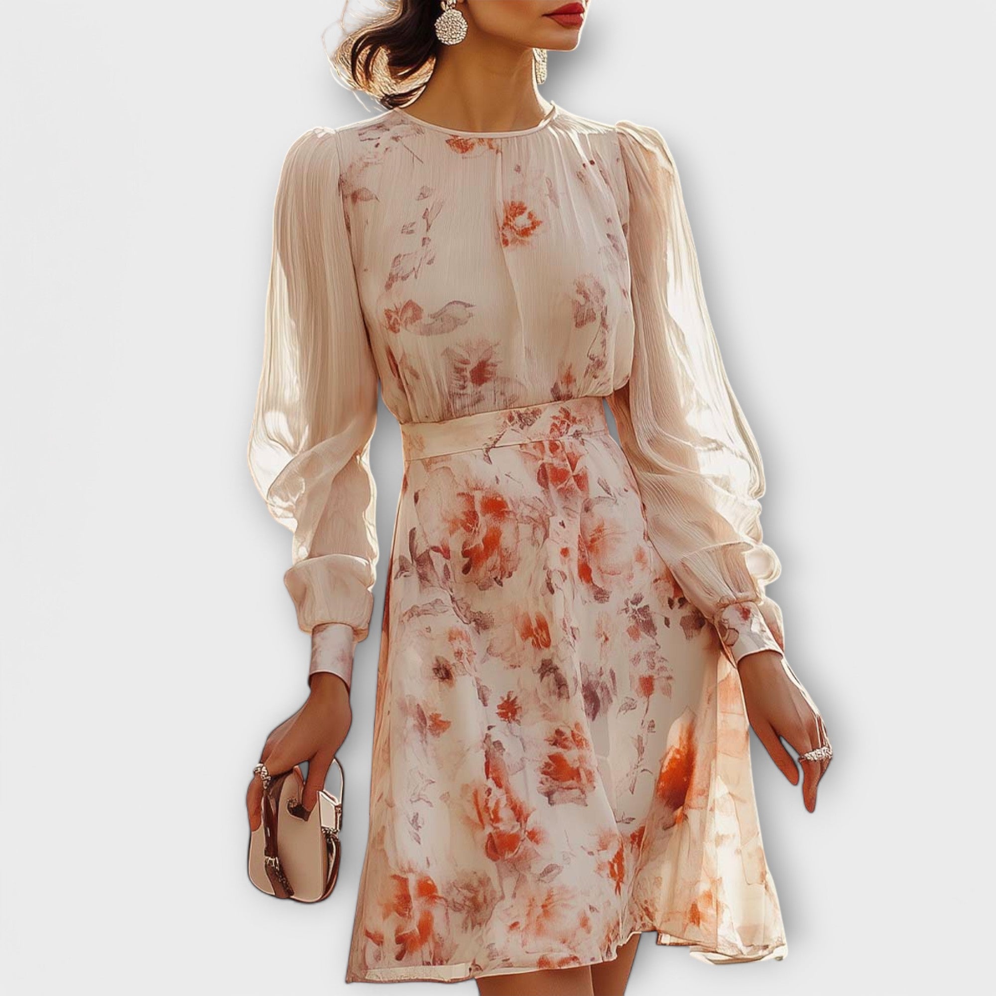 Blush & Bay™ | Short Sleeved Floral Dress