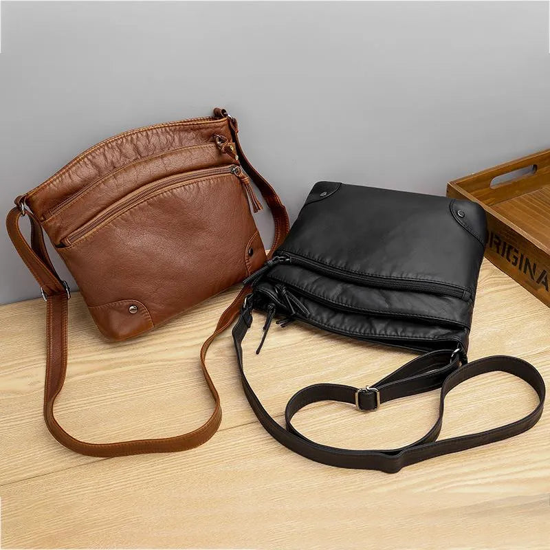 Freya - Genuine Leather Crossbody Bag