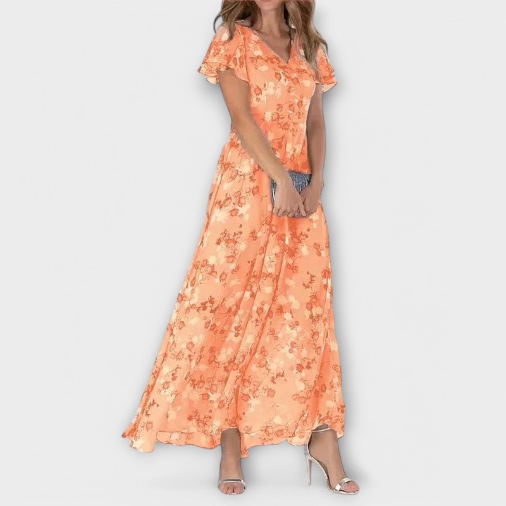 Blush & Bay™ Floral Chiffon Dress