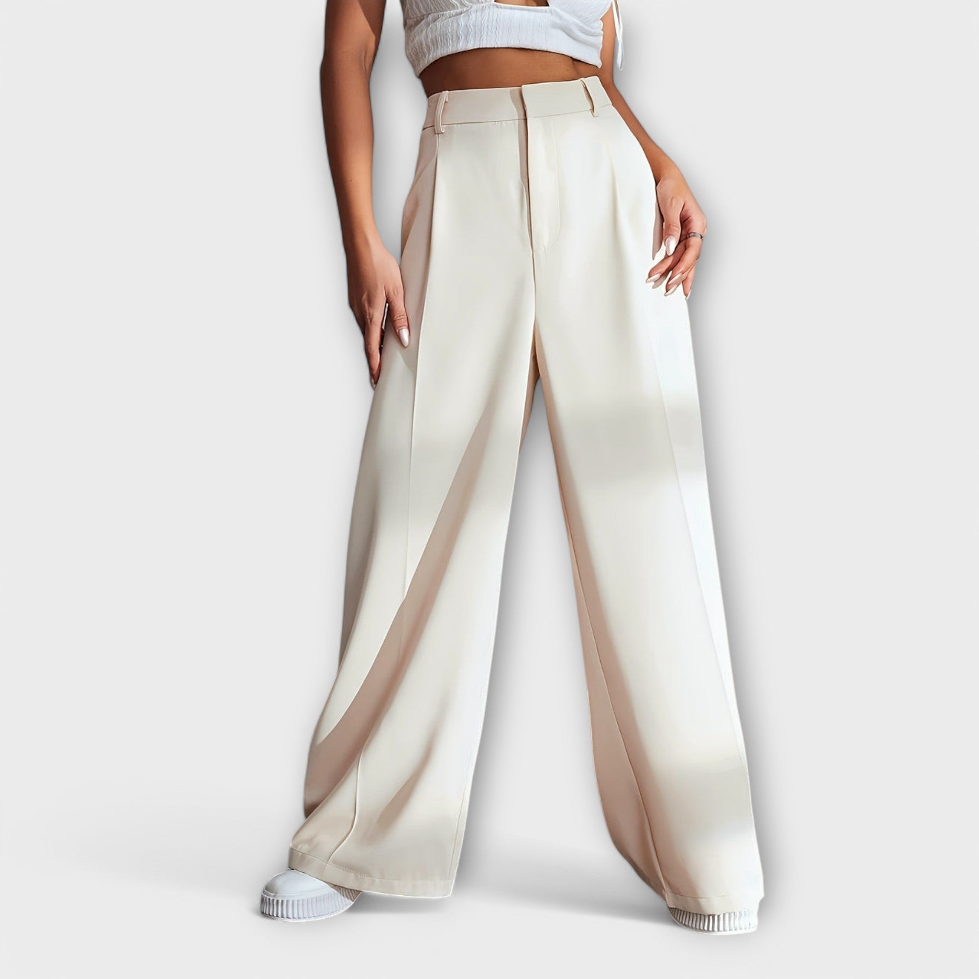 Blush & Bay™ | Elegant High-Waist Pants