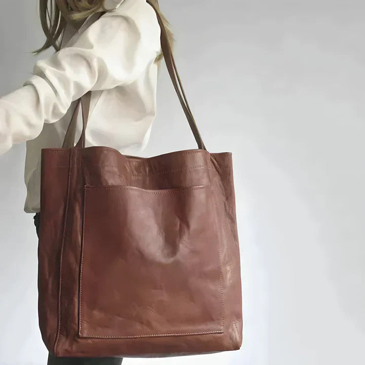 Elysia - Timeless Leather Carryall