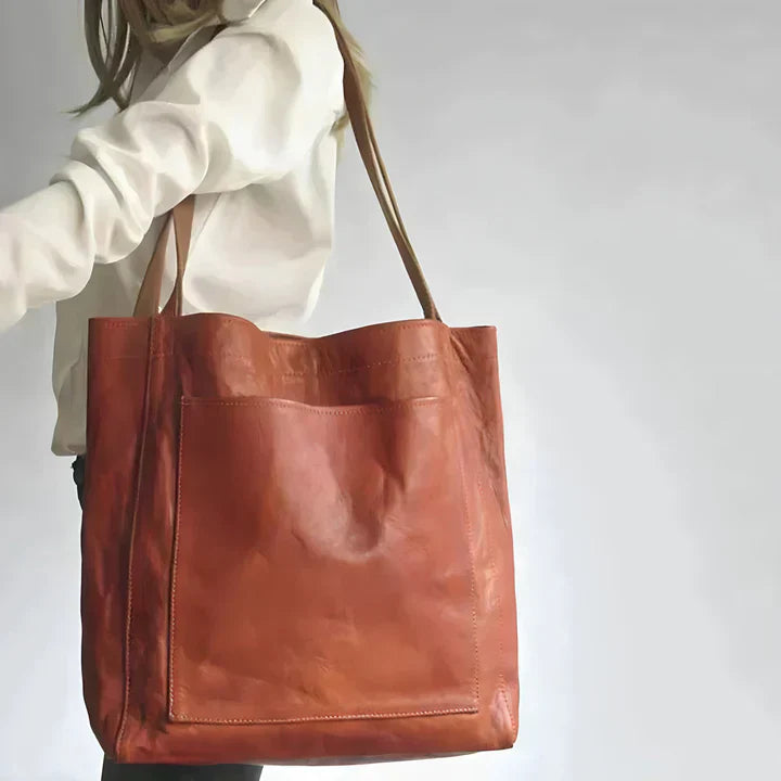 Elysia - Timeless Leather Carryall