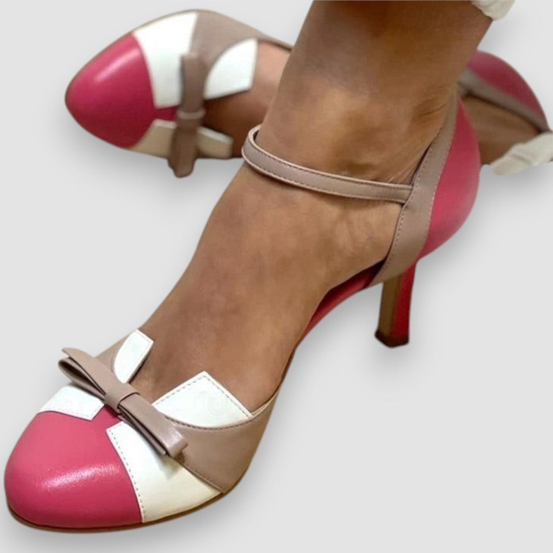 Noelle – Retro Bow Heels
