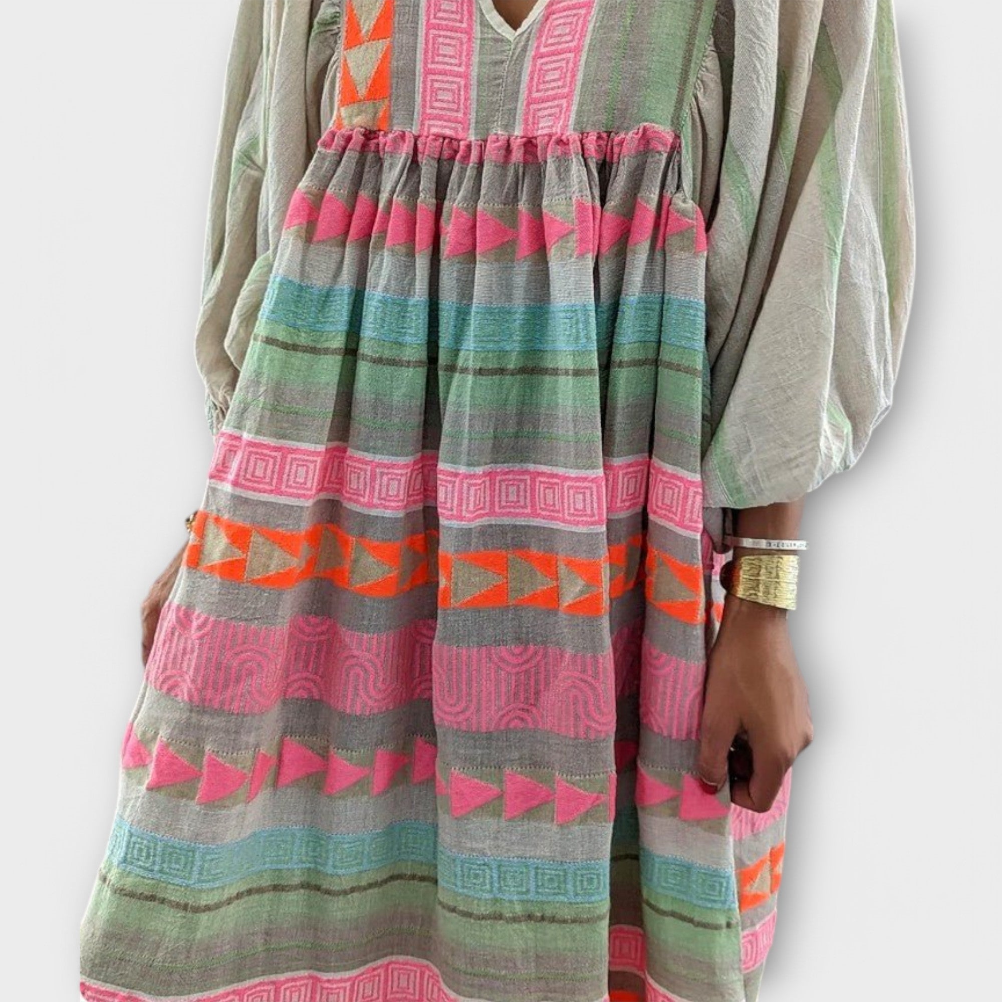 Blush & Bay™ | Vibrant Loose Dress