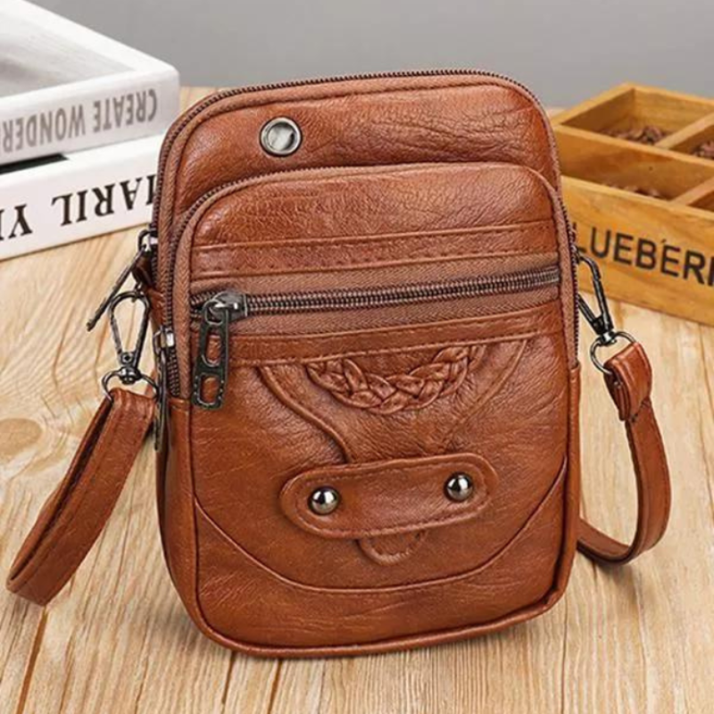 Carice - Retro Leather Handbag