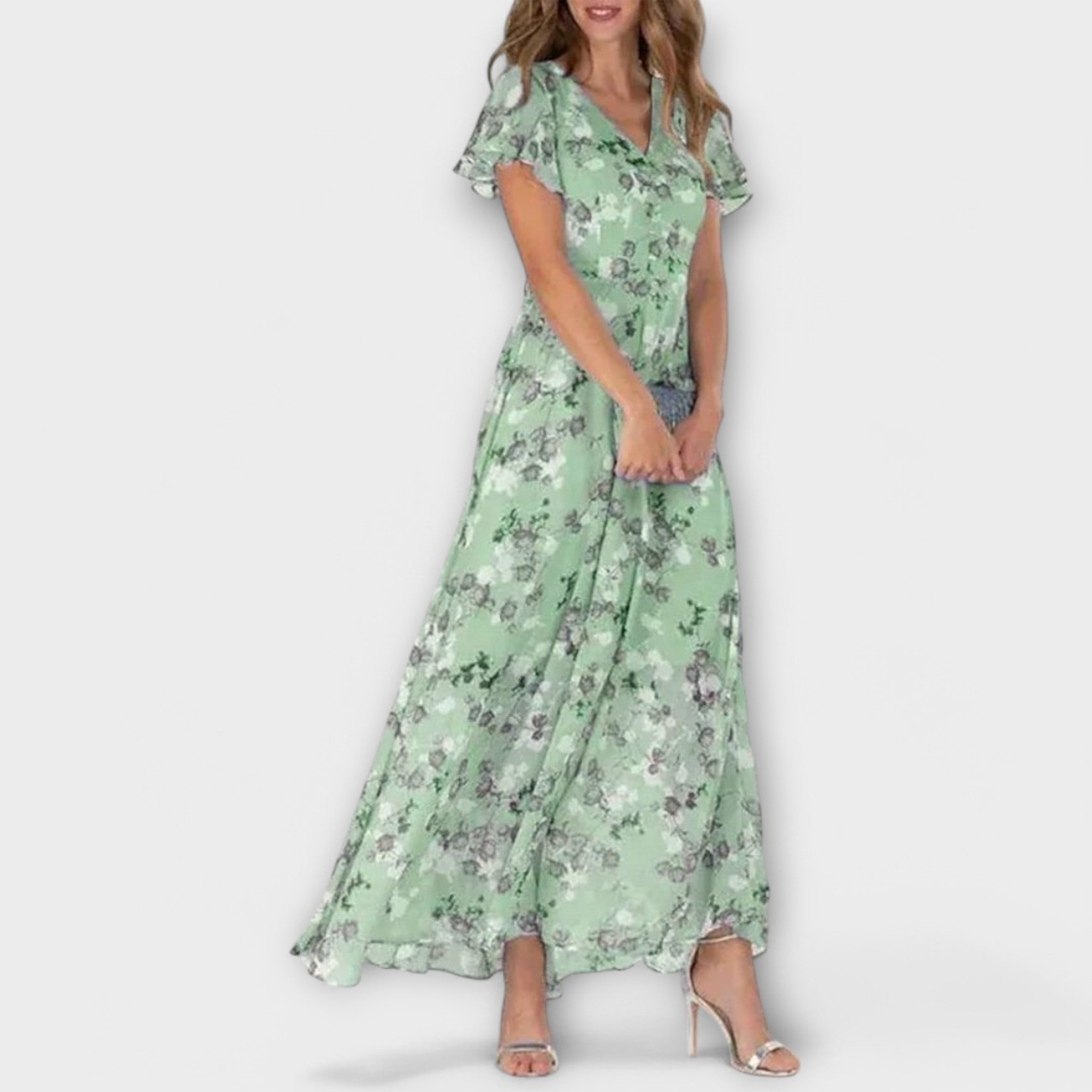 Blush & Bay™ Floral Chiffon Dress