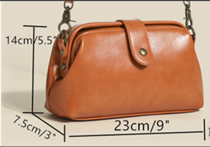 Ivy - Compact Leather Shoulder Bag