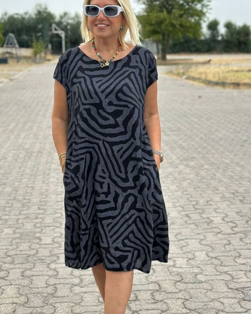 Nelia™ | Round Neck Dress