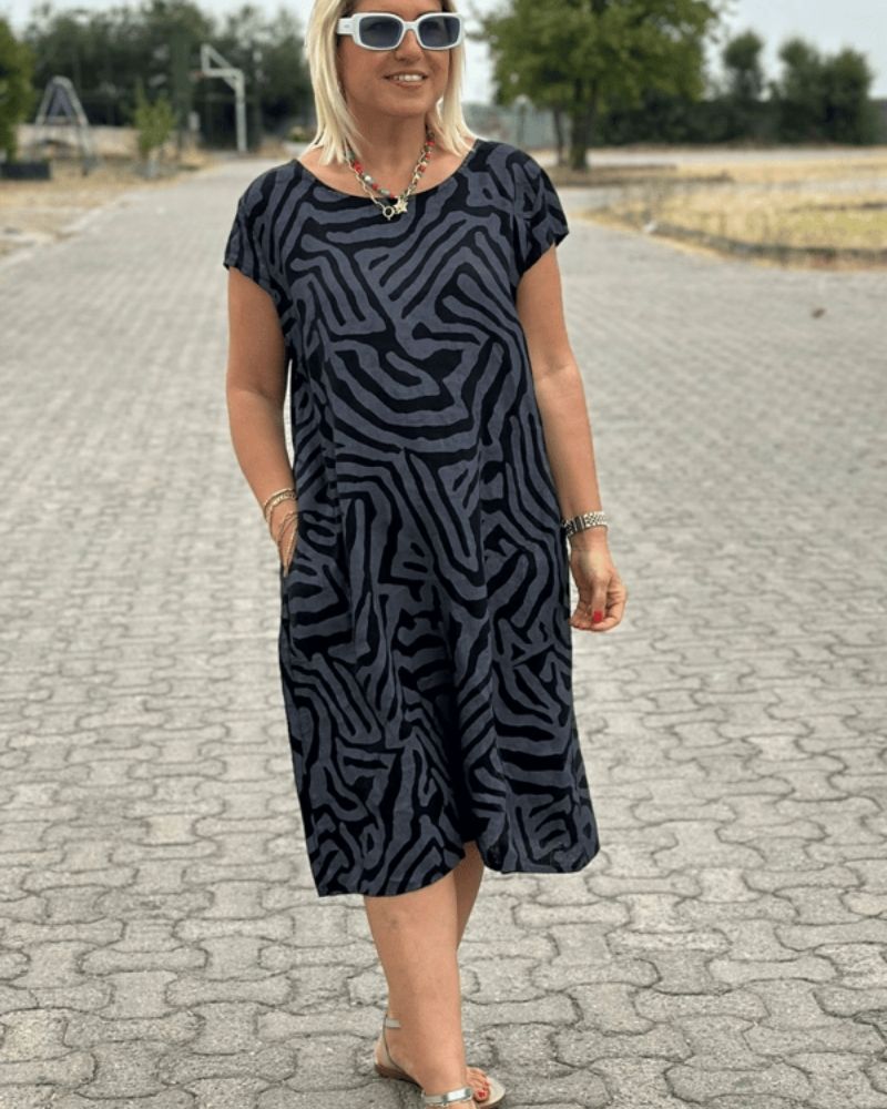 Nelia™ | Round Neck Dress