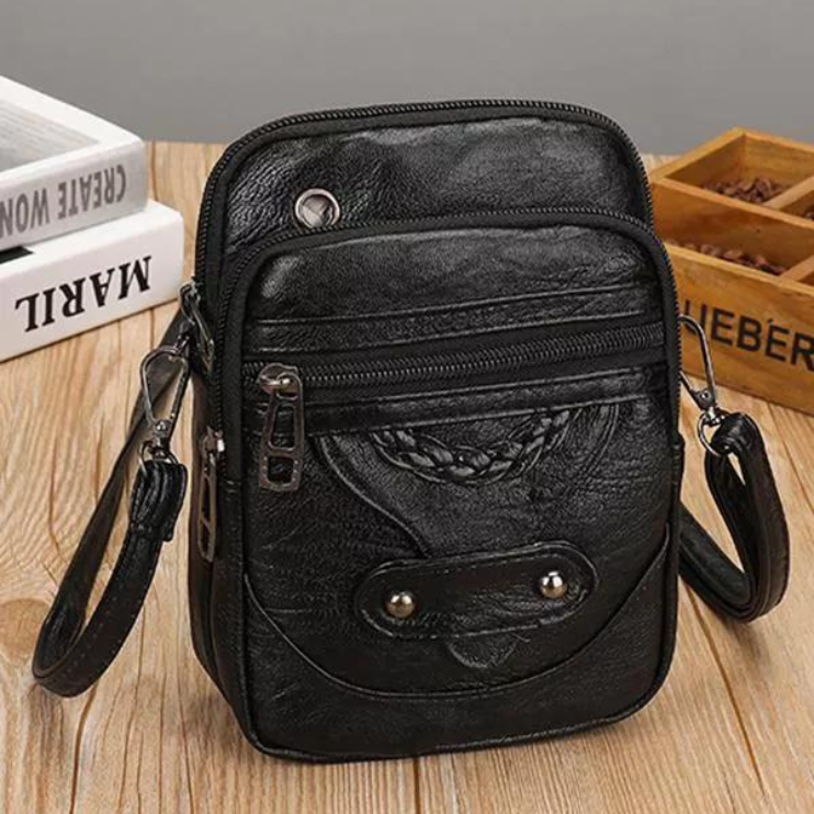 Carice - Retro Leather Handbag