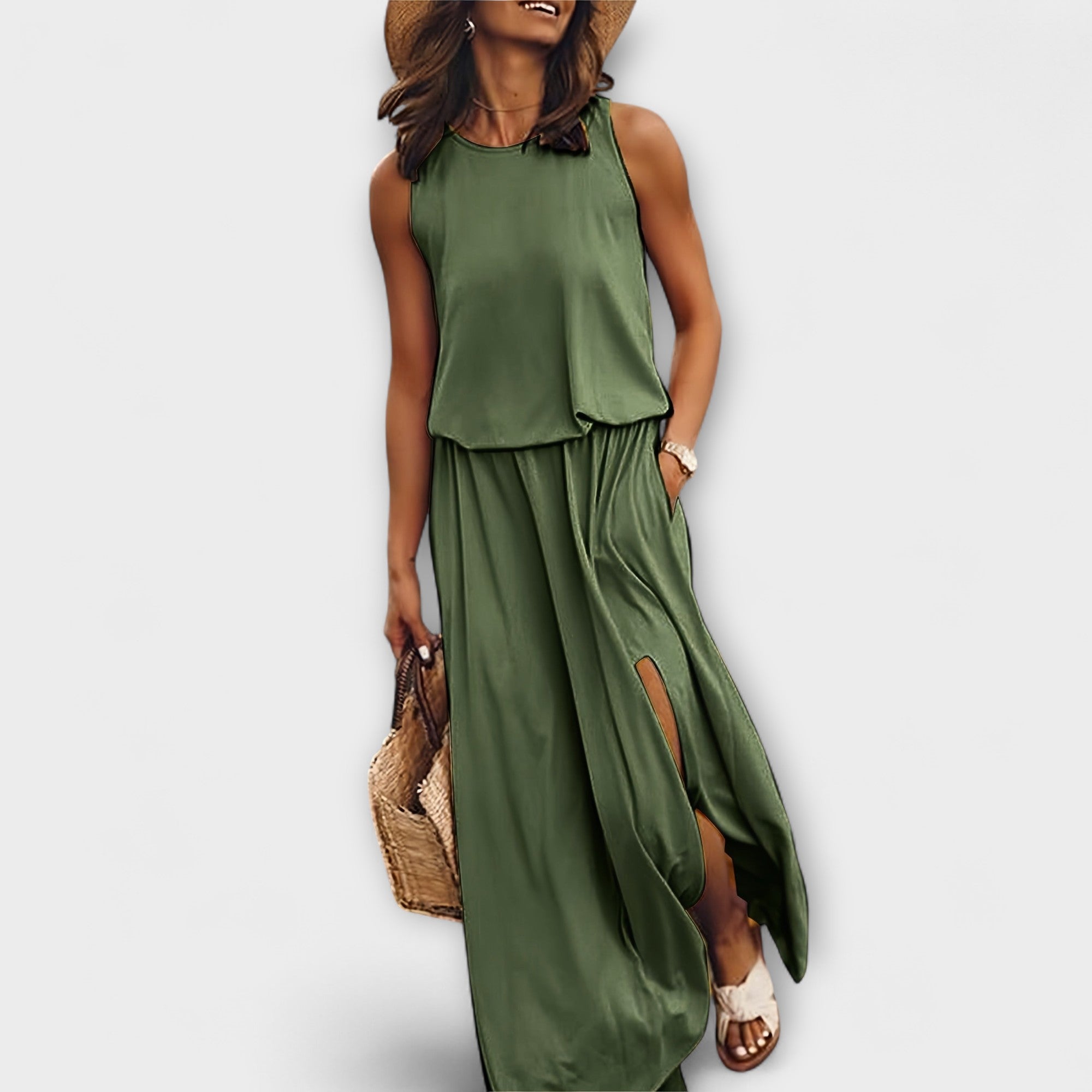 Blush & Bay | Relaxed Summer Maxi Dress