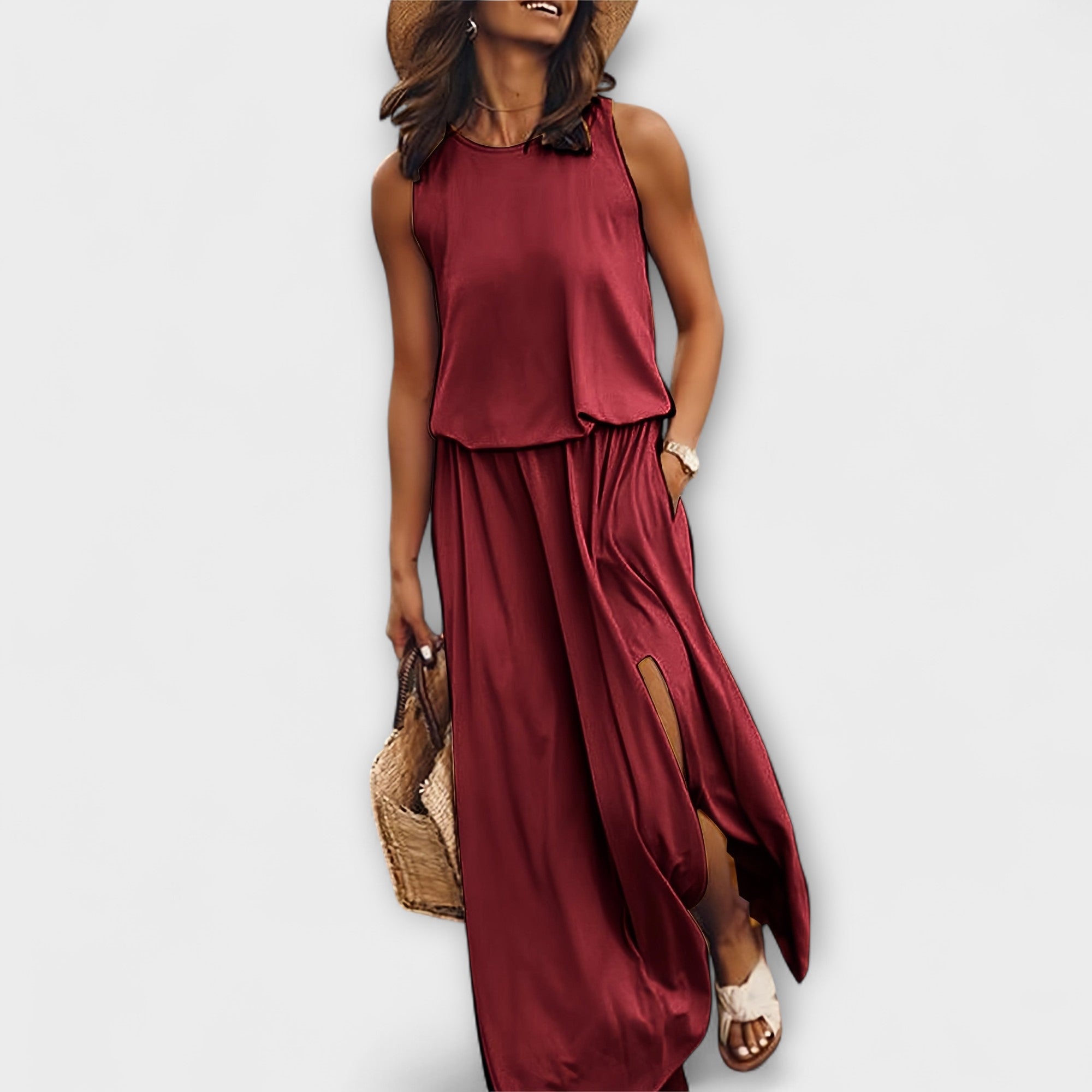 Blush & Bay | Relaxed Summer Maxi Dress