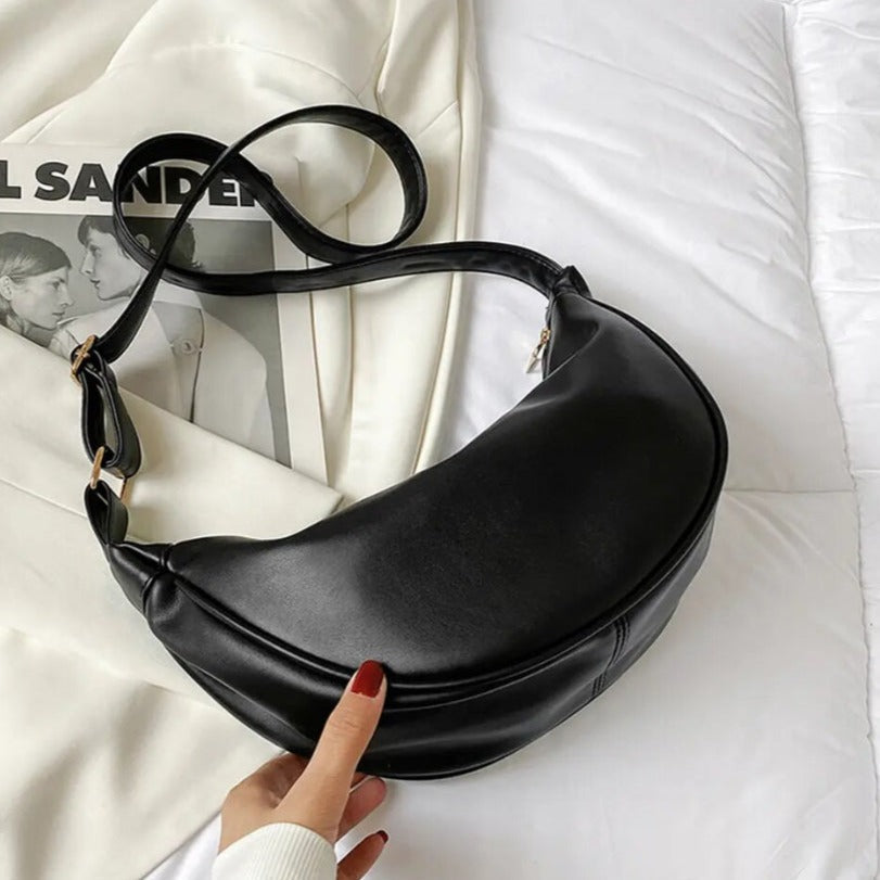 Nina - Compact Leather Handbag