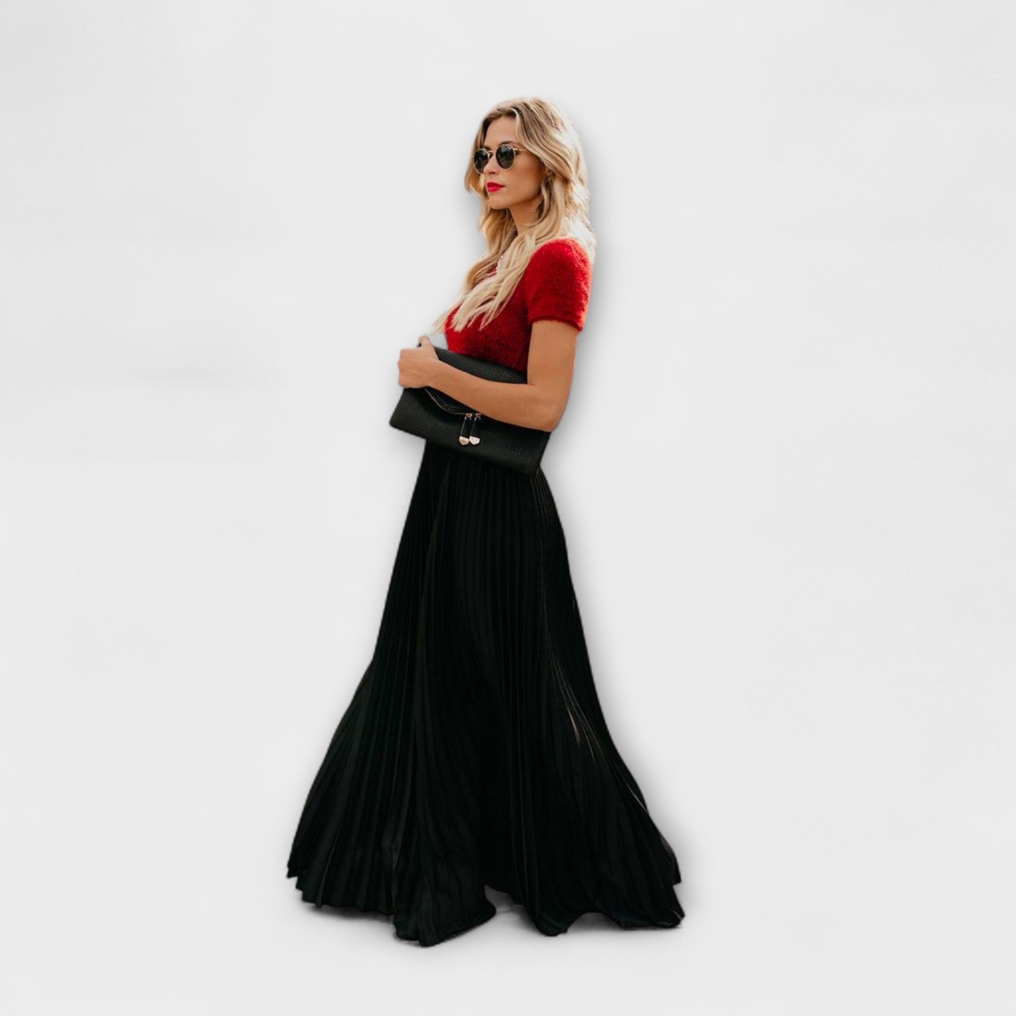 Blush & Bay™ | Pleated Maxi Skirt