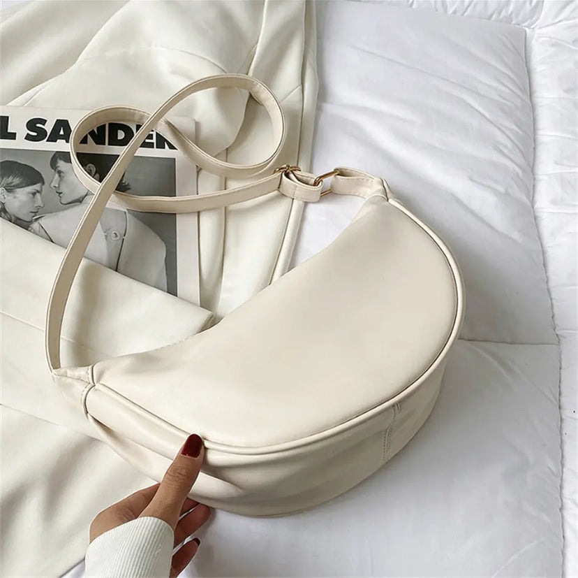 Nina - Compact Leather Handbag