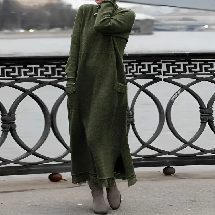 Greta™ | Comfortable Knitted Winter Dress