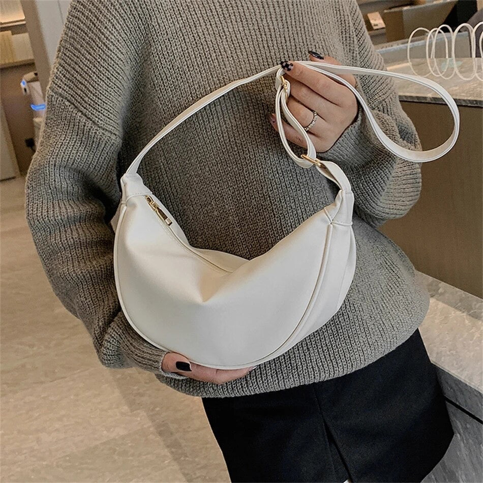 Nina - Compact Leather Handbag