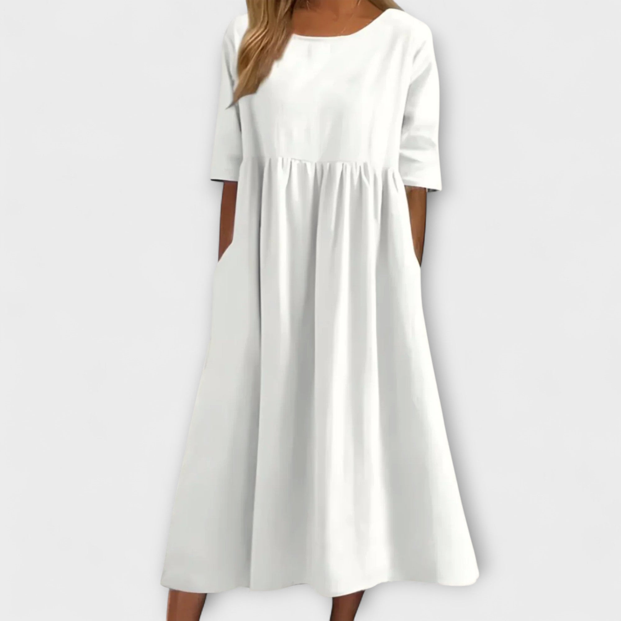 Blush & Bay | Cotton Midi Dress