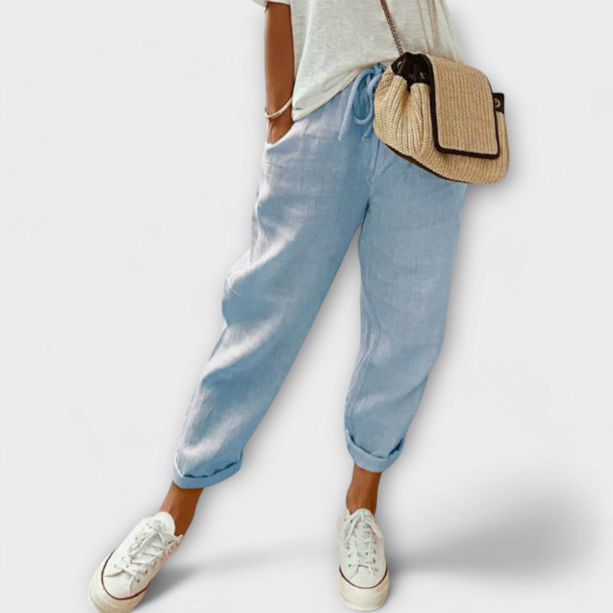 Blush & Bay™ | Lightweight Linnen Pants