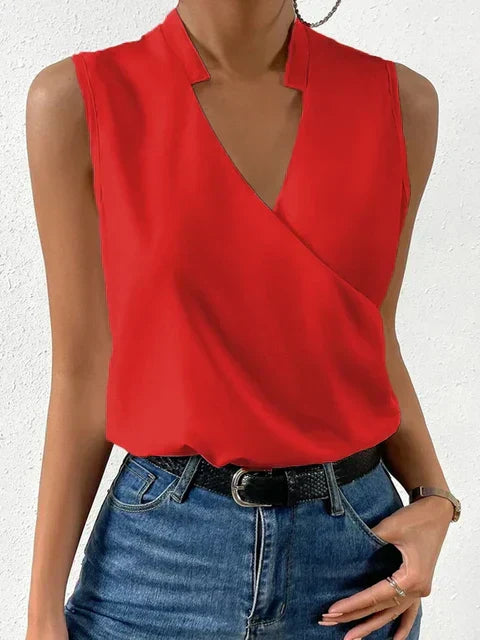 Blush & Bay™ | Chic Sleeveless Blouse