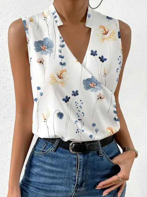 Blush & Bay™ | Chic Sleeveless Blouse